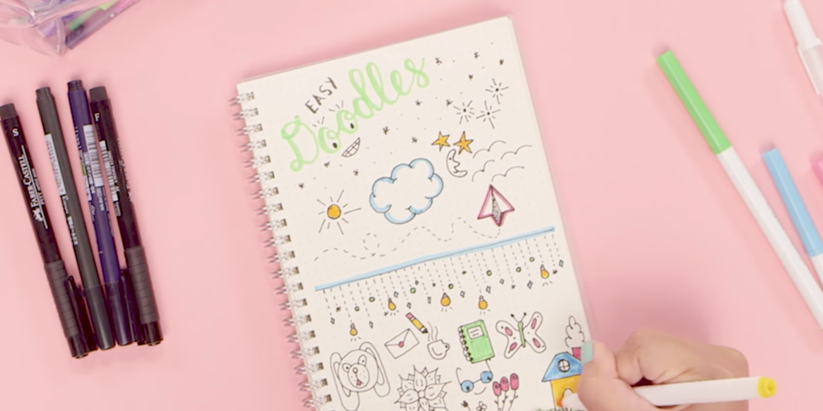 27 Easy Doodles to Draw in Your Bullet Journal if You Can't Draw