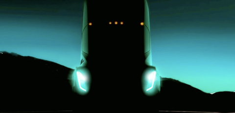 Tesla Semi Truck teaser