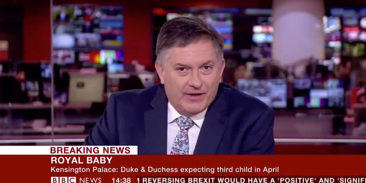 This BBC newsreader really doesn't care about the royal baby and it's ...