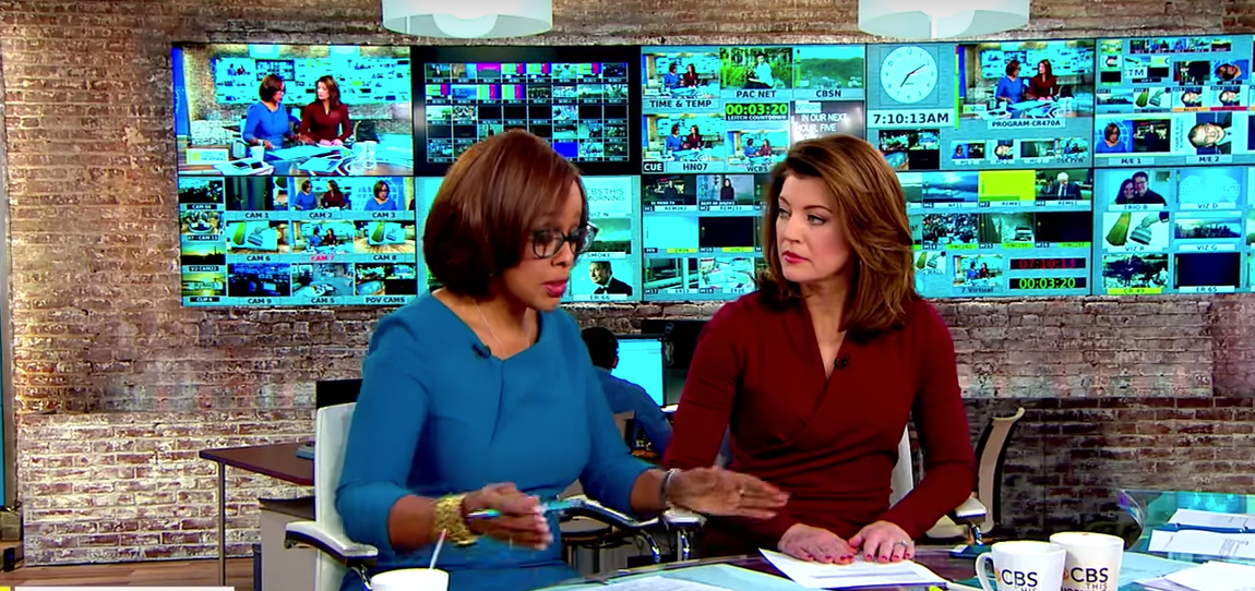 Cbs This Morning's Gayle King Responds To Charlie Rose — Norah O 