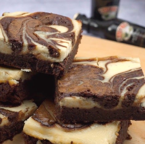 Baileys Cheesecake Brownies Recipe