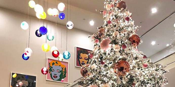 Kylie Jenner Hints at Baby's Gender with Pink Christmas Tree