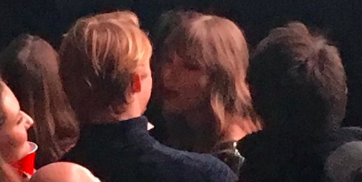 Taylor Swift and Joe Alwyn Jingle Ball Kissing Video