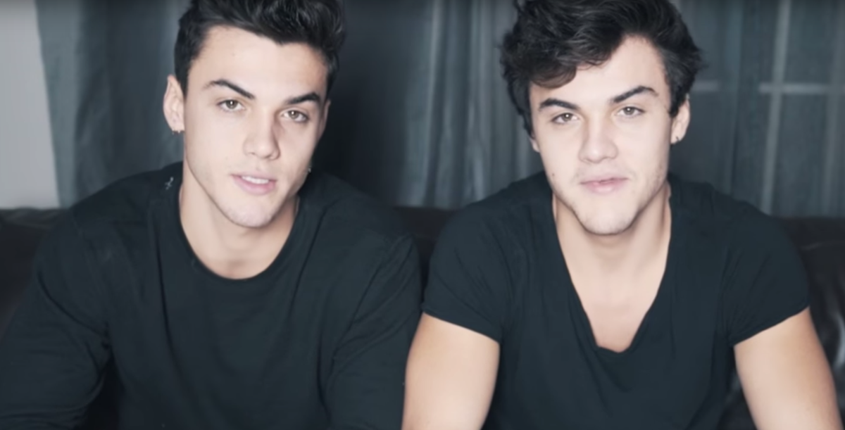 One of the Dolan Twins Just Dyed Their Hair PLATINUM BLONDE and It