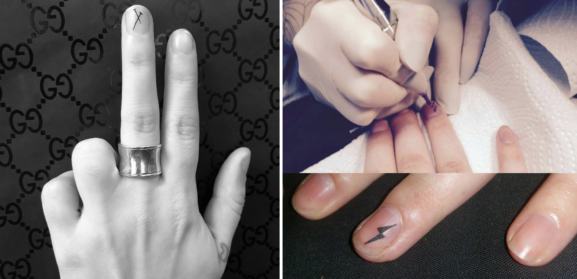 Wtf You Can Actually Get Tattoos On Your Fingernails