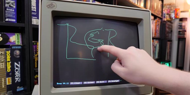A CRT Touchscreen From the 90s Shows How Far We've Come