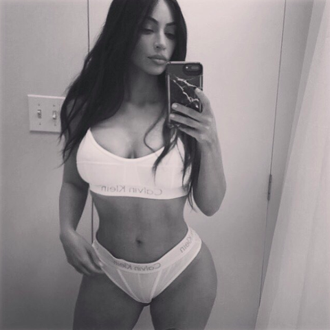 Champagne Kim Kardashian Porn Captions - Kim Kardashian nude photos from instagram | Kim K naked