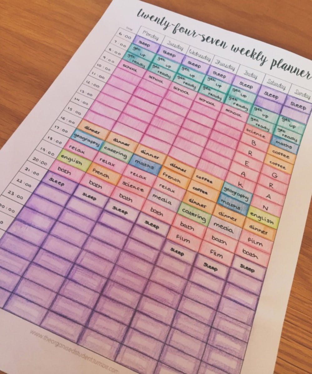 Sample Revision Timetable Classles Democracy