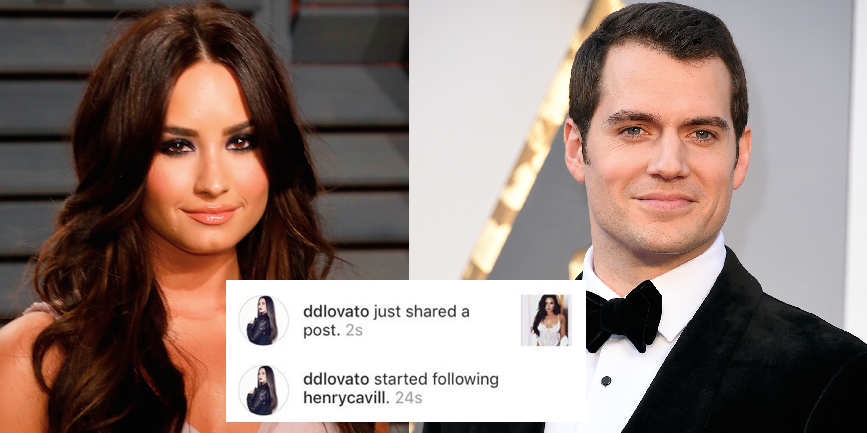 Demi Lovato Henry Cavill