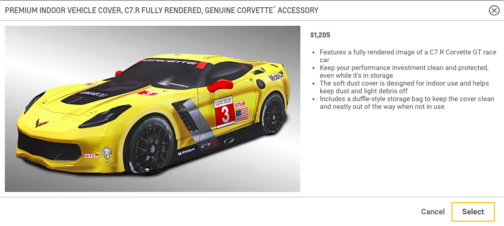 c7r car cover