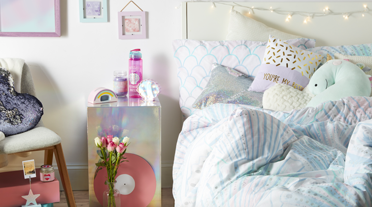 mermaid duvet cover primark