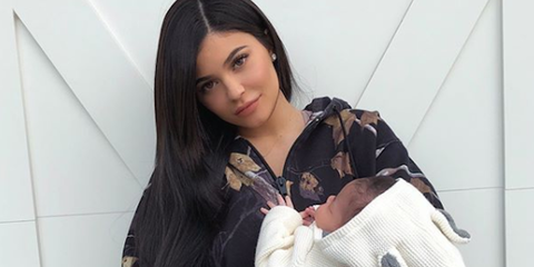 Kylie Jenner Posts Very First Photos With Baby Stormi For Her One