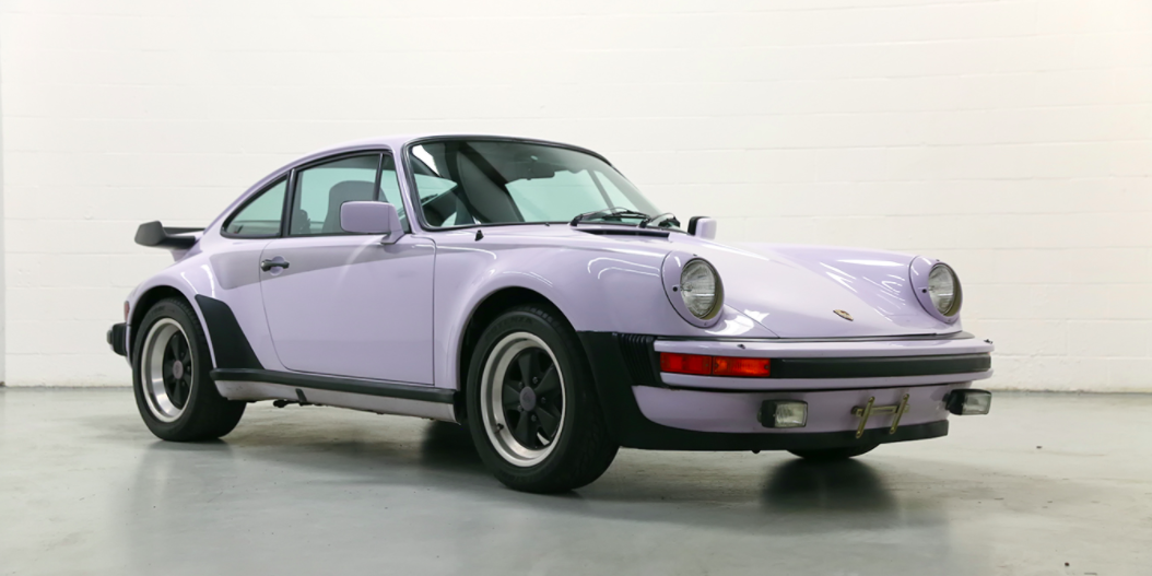 This Spotless Porsche 911 Turbo Is The Perfect Shade Of Purple