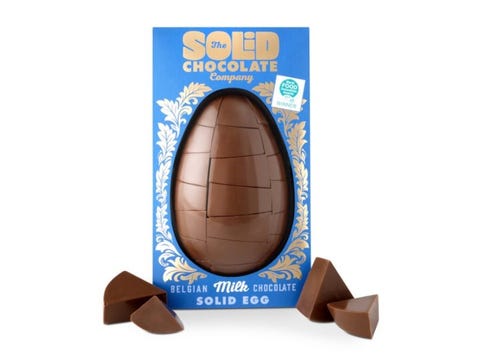 Solid chocolate Easter egg - where to buy a solid easter egg