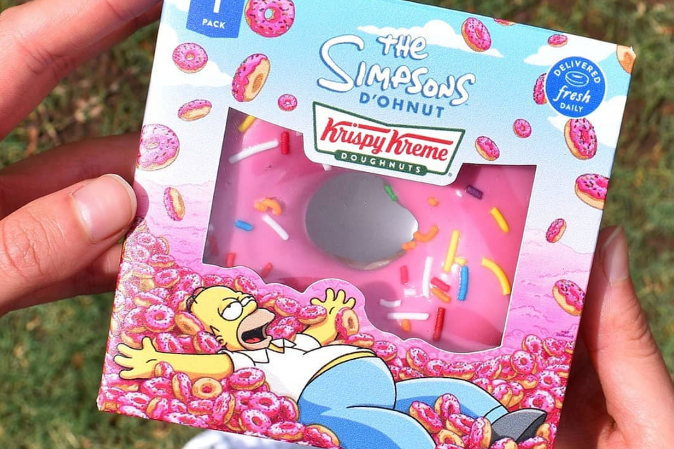 Krispy Kreme Is Selling Simpsons Donuts