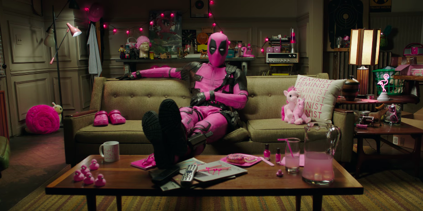 Ryan Reynolds Dons Pink Deadpool Suit To Say F Ck Cancer