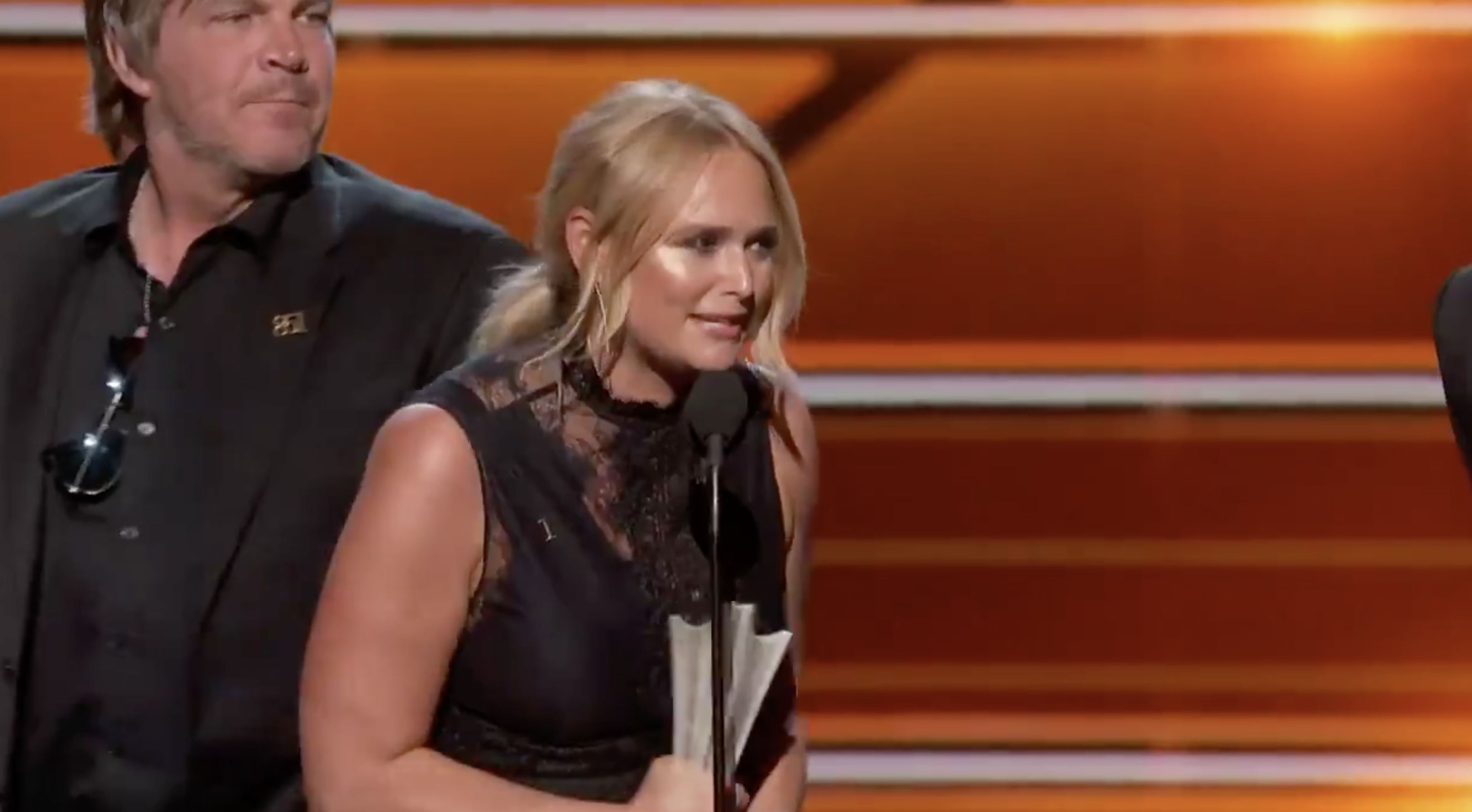 Miranda Lambert References Blake Shelton In Acm Awards Acceptance Speech