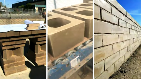 elon musk boring company bricks