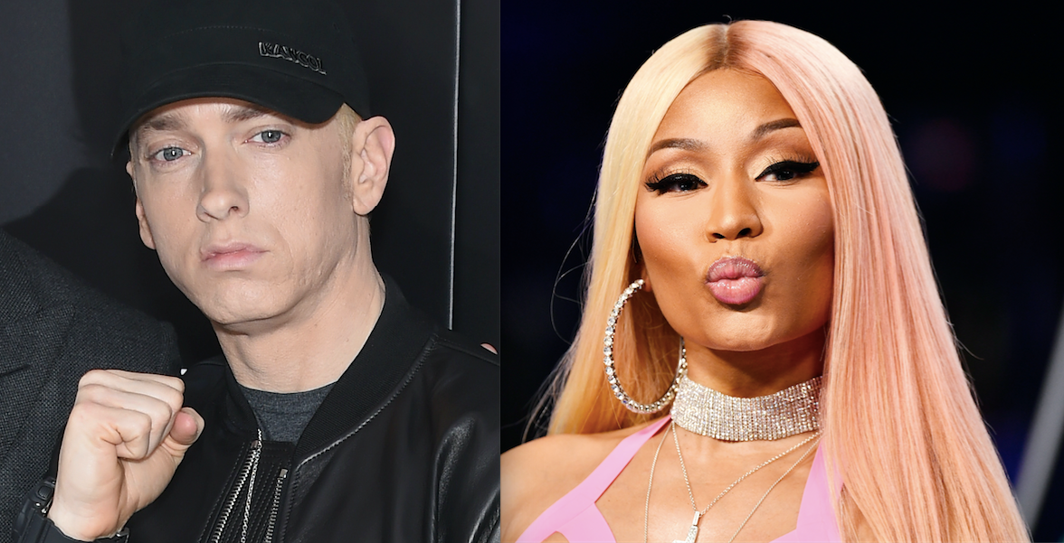 Are Nicki Minaj And Eminem Dating Nicki Minaj Maybe Confirms Shes Dating Eminem 