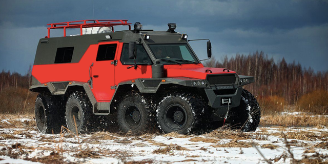 The Avtoros Shaman 8x8 Is a Perfectly Reasonable Tank