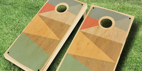 Cornhole, Games, Lawn game, Recreation, Wood, Washer pitching, Plywood, 