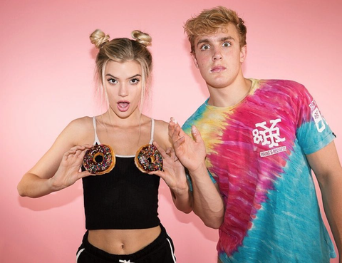 Alissa Violet and Jake Paul
