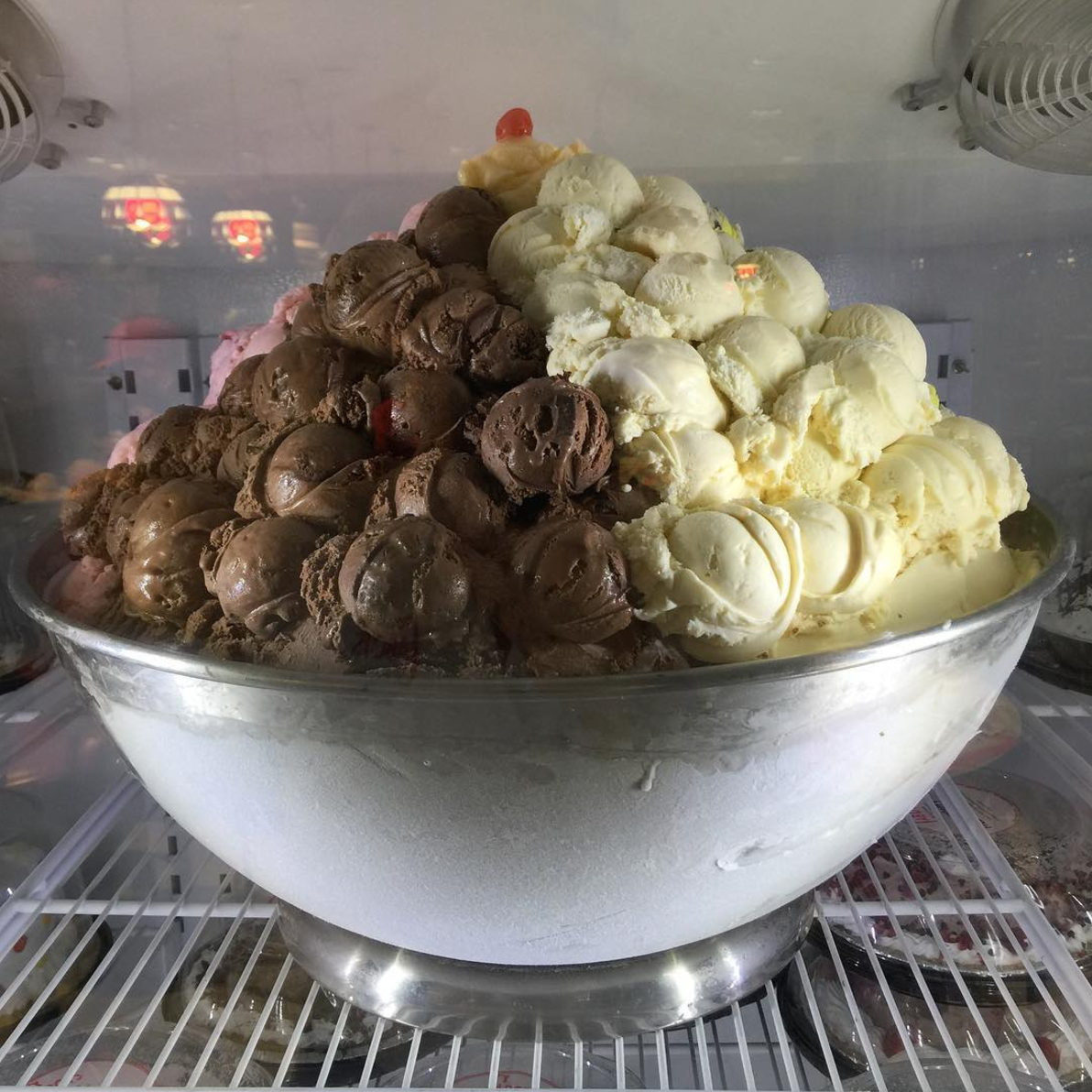 Worlds Biggest Ice Cream Sundae 