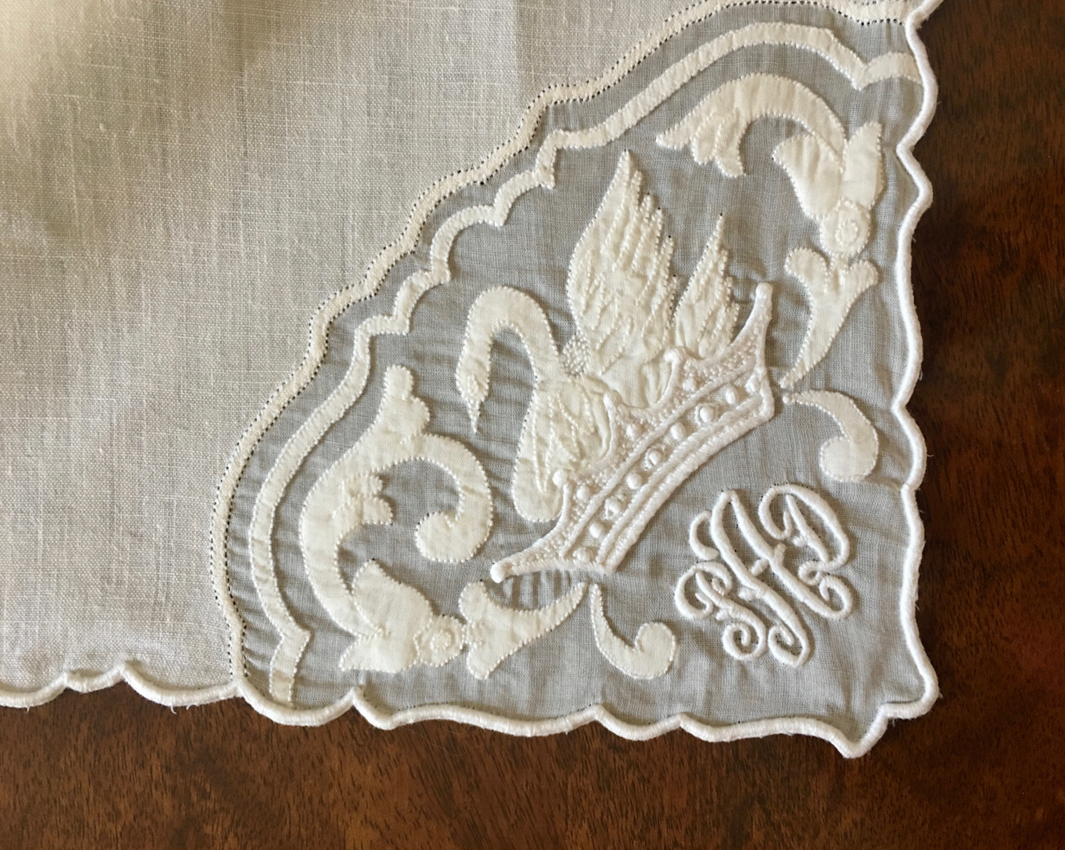 Kanten, textiel, borduurwerk, beige, placemat, doily, versiering, linnen, naaldwerk, modeaccessoire, 