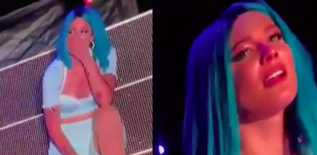 Halsey Breaks Down Crying During a Concert After G-Eazy Split