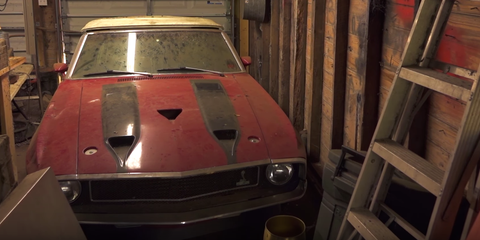 Shelby Mustang Gt500 Convertible Barn Find Video