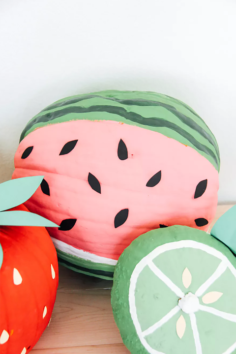 47 halloween pumpkin painting ideas no carve pumpkin decorating
