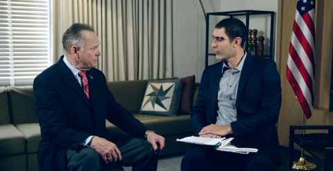 Sacha Baron Cohen Accused Roy Moore of Being a Pedophile to His Face