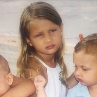 Bella Hadid Just Shared A Bunch Of Childhood Photos And Baby