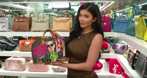 Kylie Jenner Just Shared A Tour Of Her Jaw Dropping Purse Closet