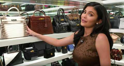 Kylie Jenner's YouTube Purse Tour Is So Extra, but Also I Want Her ...