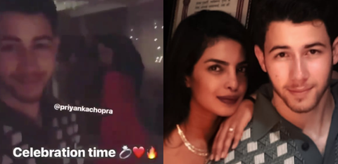 nick jonas and priyanka chopra engagement party instagram stories nick jonas and priyanka chopra engagement party dancing - priyanka chopra incre!   ase of instagram followers