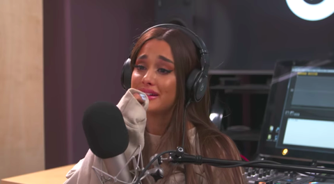 Ariana Grande Breaks Down Crying Explaining Get Well Soon