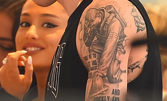 Pete Davidson Tattoos And Meanings See Pete S Ariana Grande Tattoos