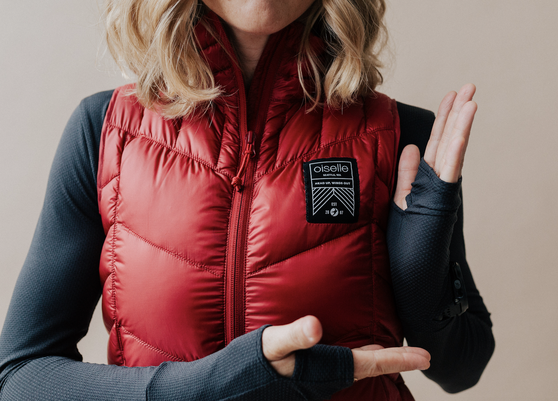 oiselle running jacket
