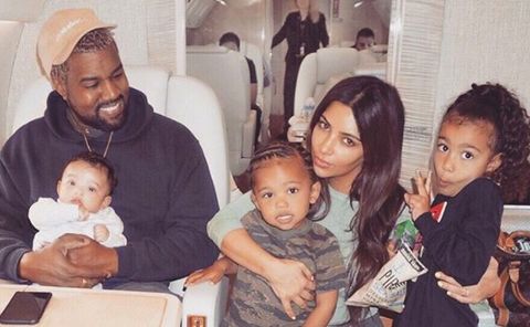 Kim Kardashian shades Kanye West's family over their name ...