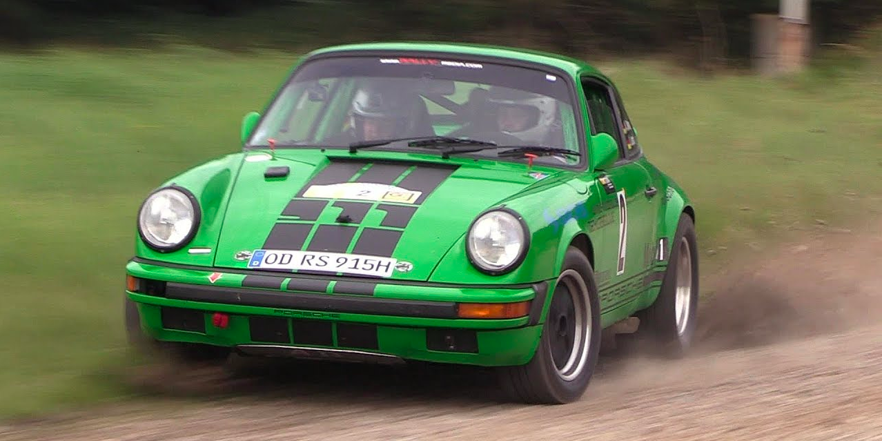 Air-Cooled 911 Rally Car Onboard Video - In-Car Rally Video From Porsche 911