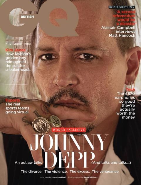 Johnny Depp GQ cover: British GQ is accused of glamourising domestic ...