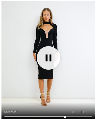 asos dress size