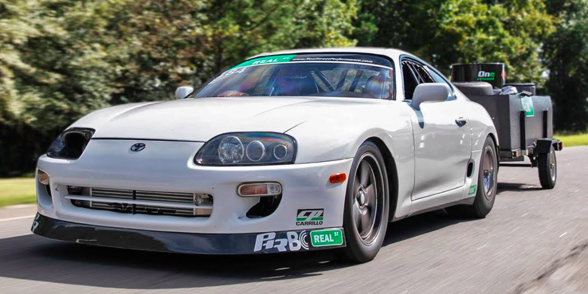 Quickest Street-Legal Supra on Earth - Supra Drag Car With License Plates