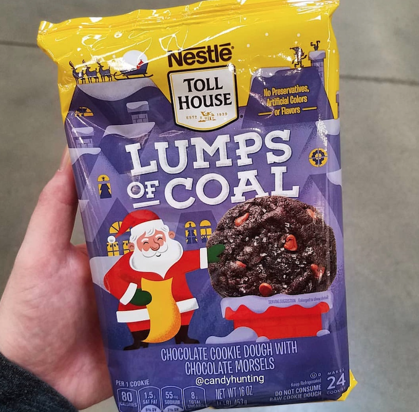 Nestle Tollhouse S Lumps Of Coal Cookies
