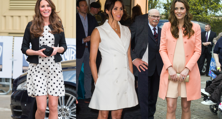 Why Meghan Markle and Kate Middleton Wear Short Dresses When They're ...
