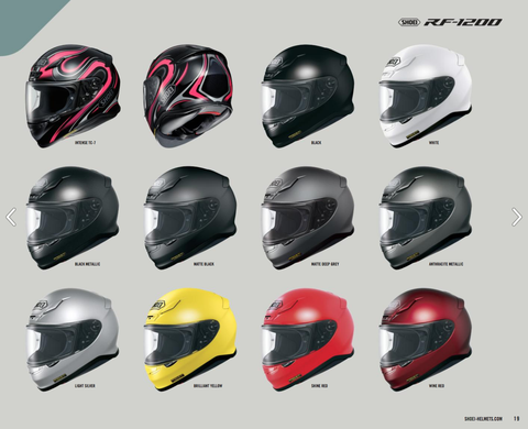 Shoei Rf 1200 Motorcycle Helmet How To Buy A Motorcycle Helmet