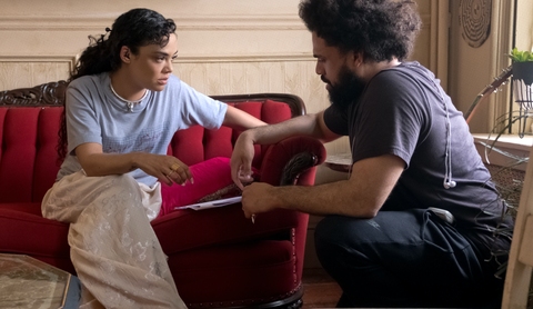 steven caple jr wife tessa thompson talks creed ii representation in film and steven caple jr wife tessa thompson talks creed ii representation in film and