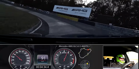 2019 Mercedes Amg Glc63 Breaks Nurburgring Record New Suv