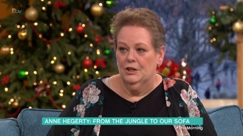 Anne Hegerty on This Morning I’m A Celebrity’s Anne Hegerty was allowed access to her pantomime script by producers